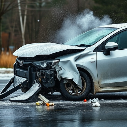 car crash damage