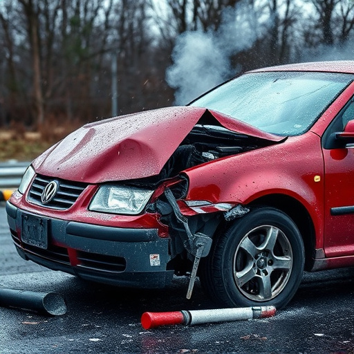 car crash damage