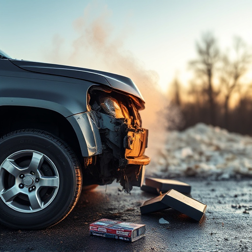 car crash damage