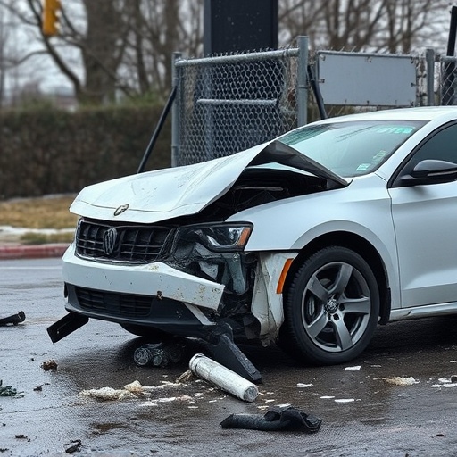 car crash damage