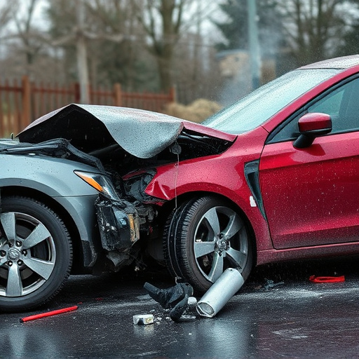 car crash damage
