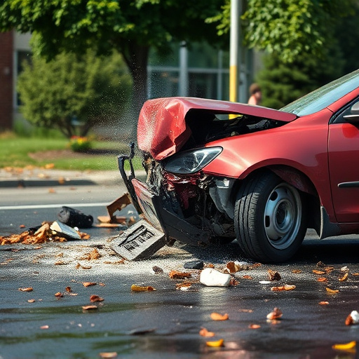 car crash damage