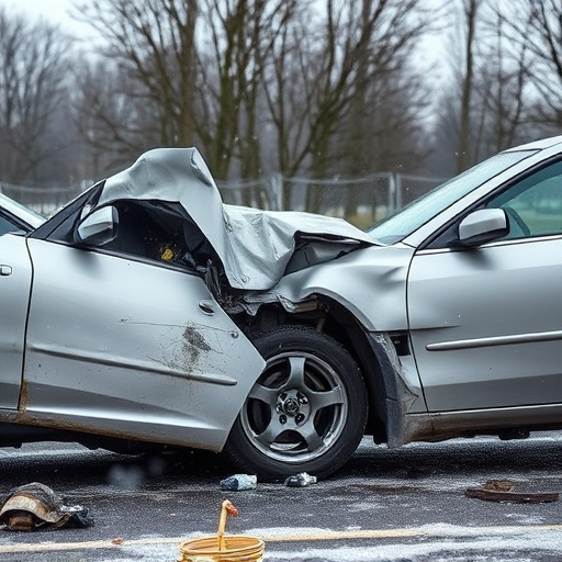 car crash damage