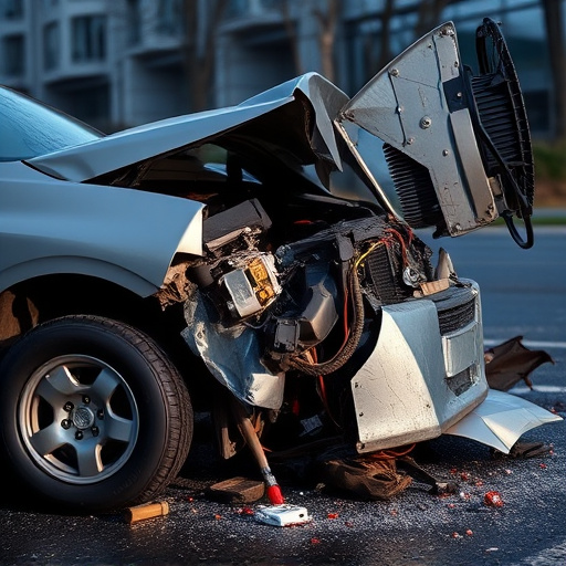 car crash damage