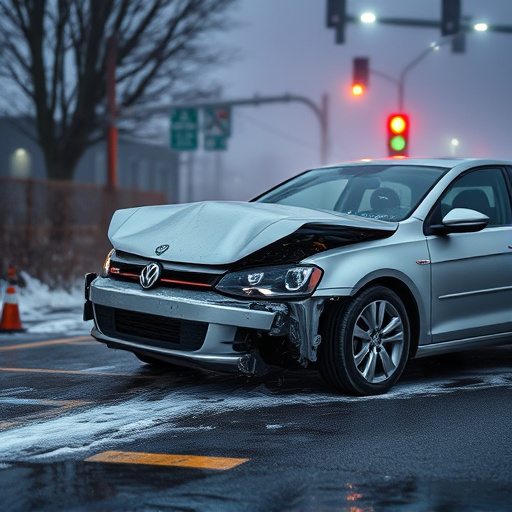 car crash damage