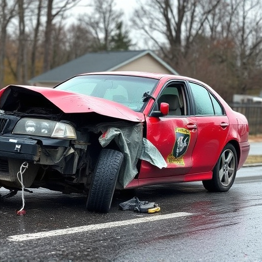 car crash damage