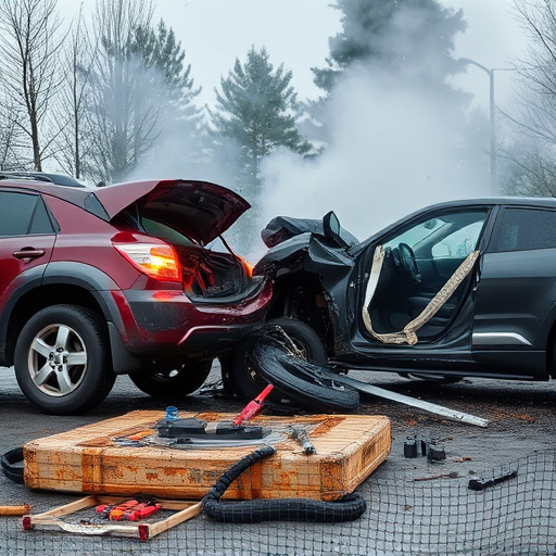 car crash damage