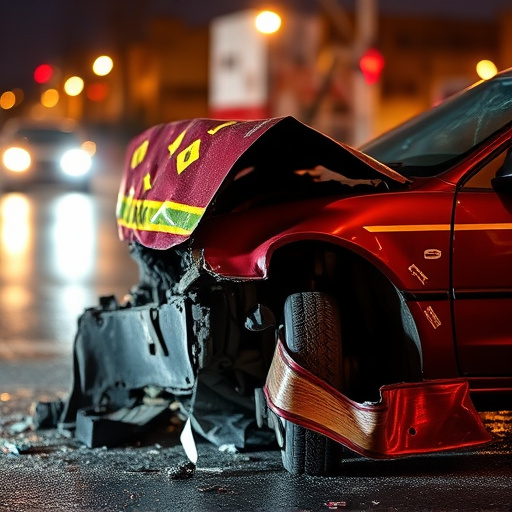 car crash damage