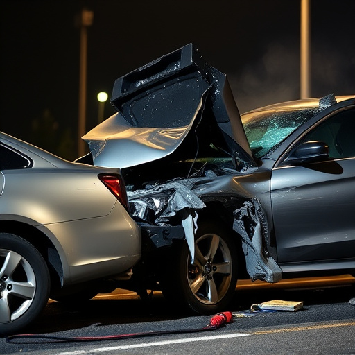 car crash damage
