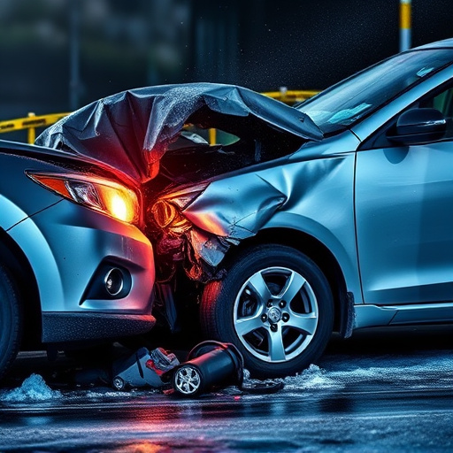 car crash damage