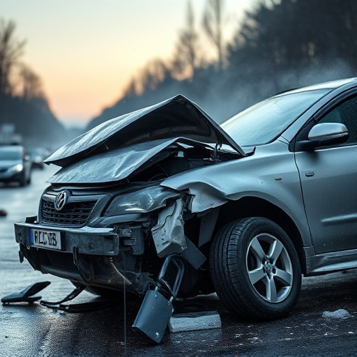car crash damage