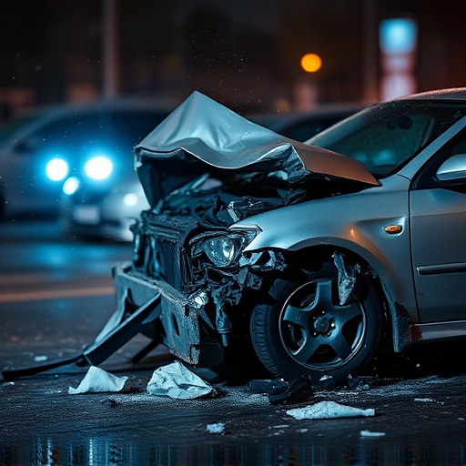 car crash damage