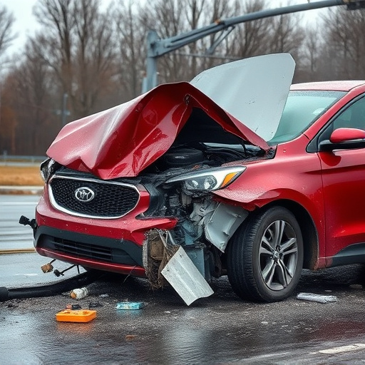 car crash damage
