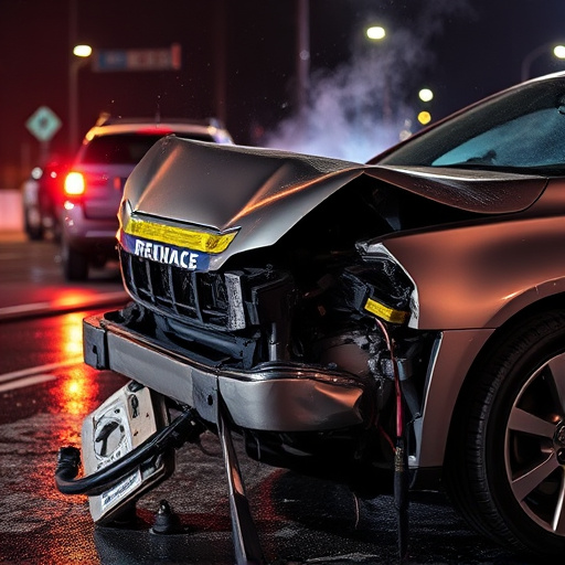 car crash damage
