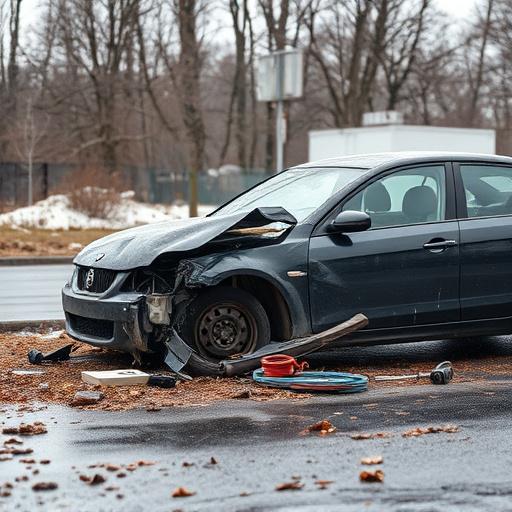 car crash damage