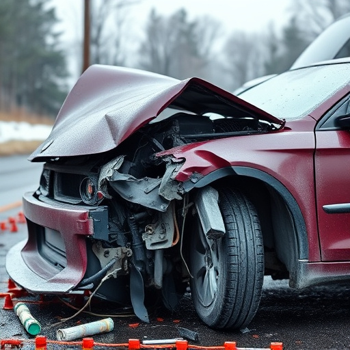 car crash damage