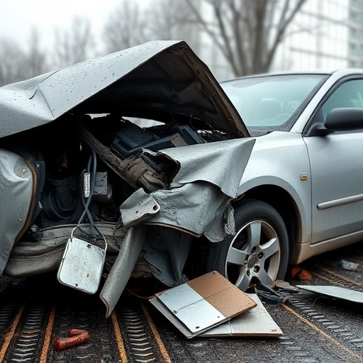 car crash damage