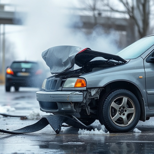 car crash damage
