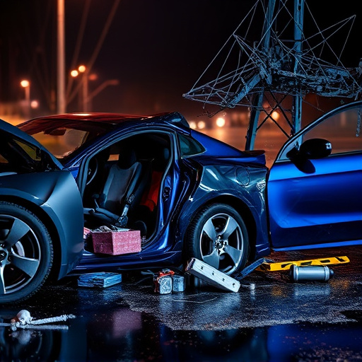 car crash damage