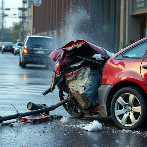 car crash damage