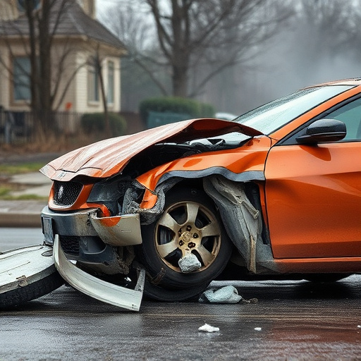 car crash damage