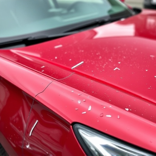car hail damage repair
