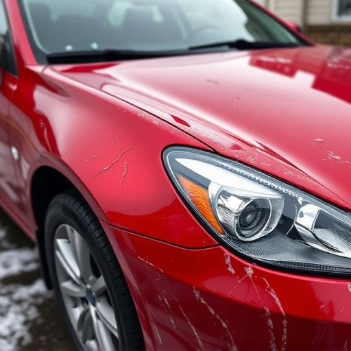 car hail damage repair