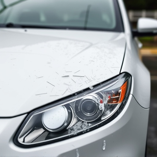 car hail damage repair