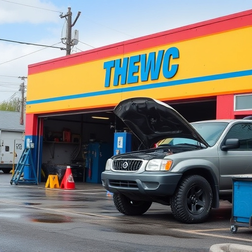 vehicle repair shop