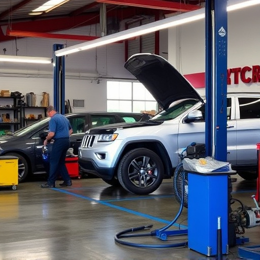 vehicle repair shop