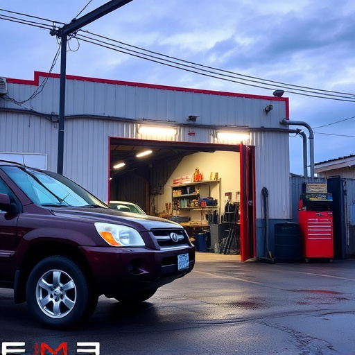 vehicle repair shop