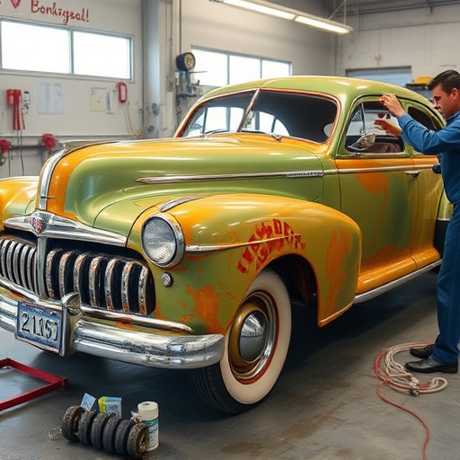 vehicle restoration process