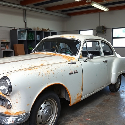 vehicle restoration process
