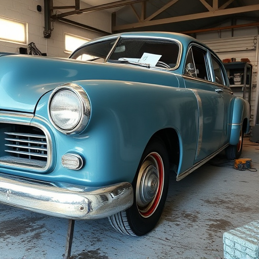 vehicle restoration process