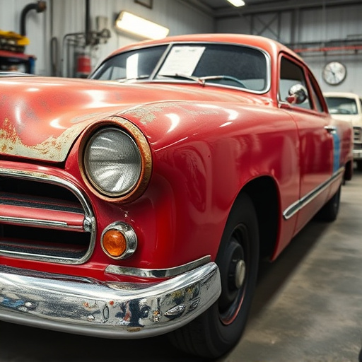 vehicle restoration process