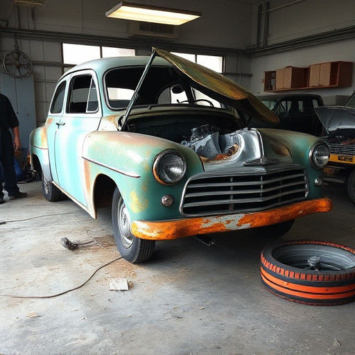 vehicle restoration process