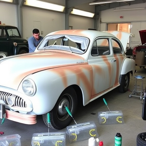 vehicle restoration process