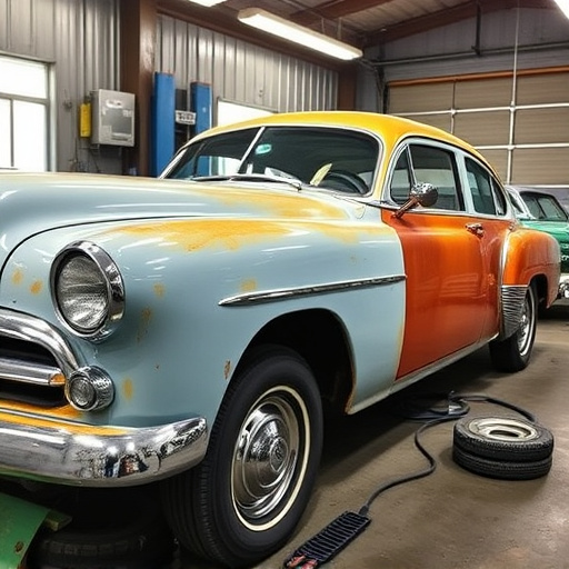 vehicle restoration process