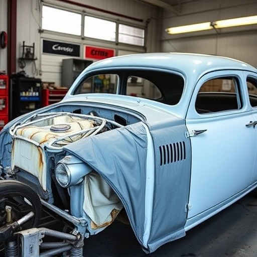 vehicle restoration process