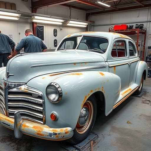 vehicle restoration process