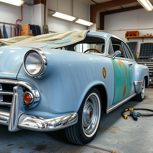 vehicle restoration process