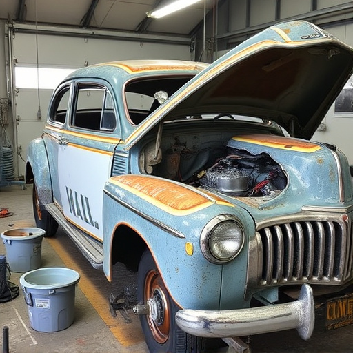vehicle restoration process