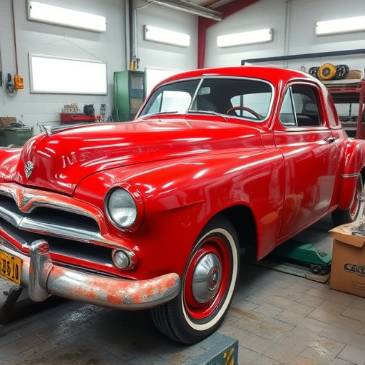 vehicle restoration process