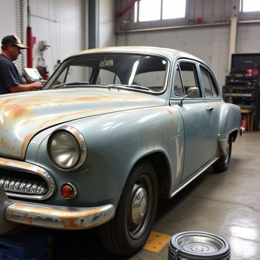 vehicle restoration process