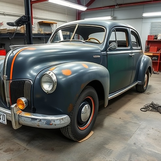 vehicle restoration process