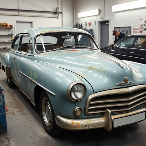 vehicle restoration process