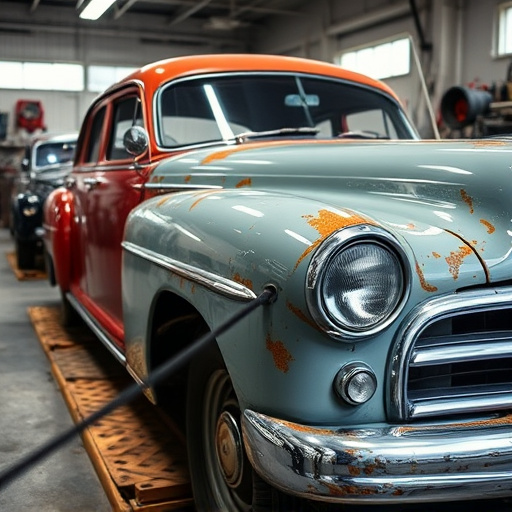 vehicle restoration process
