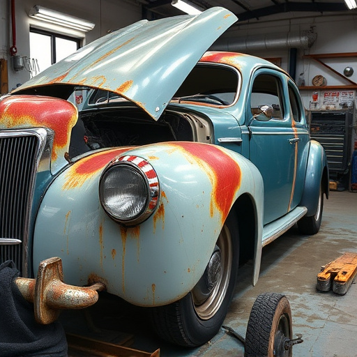 vehicle restoration process
