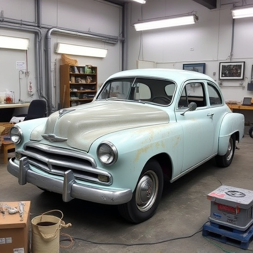 vehicle restoration process
