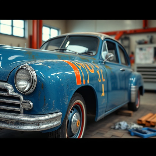 vehicle restoration process